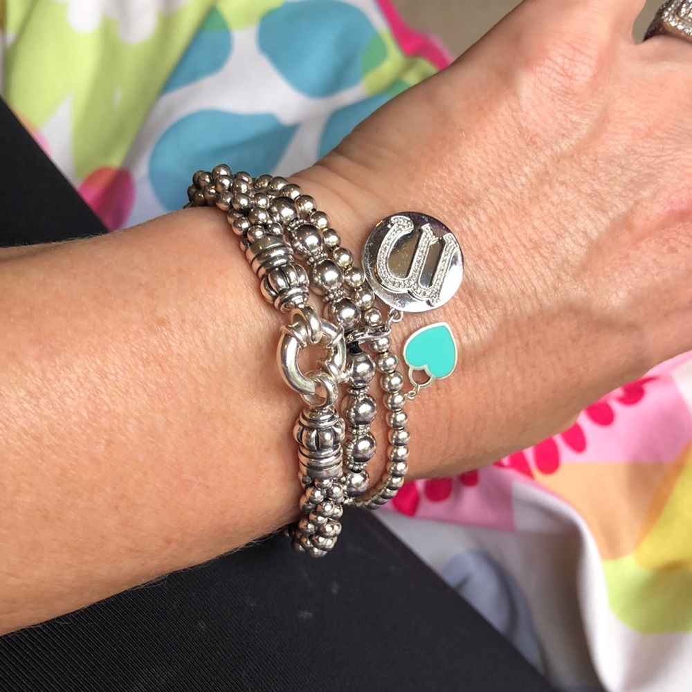 “M” Diamond Bracelet